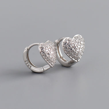 Earring loyalty silver