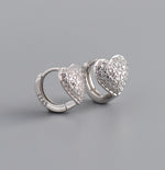 Earring loyalty silver