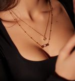 Necklace Double Mom