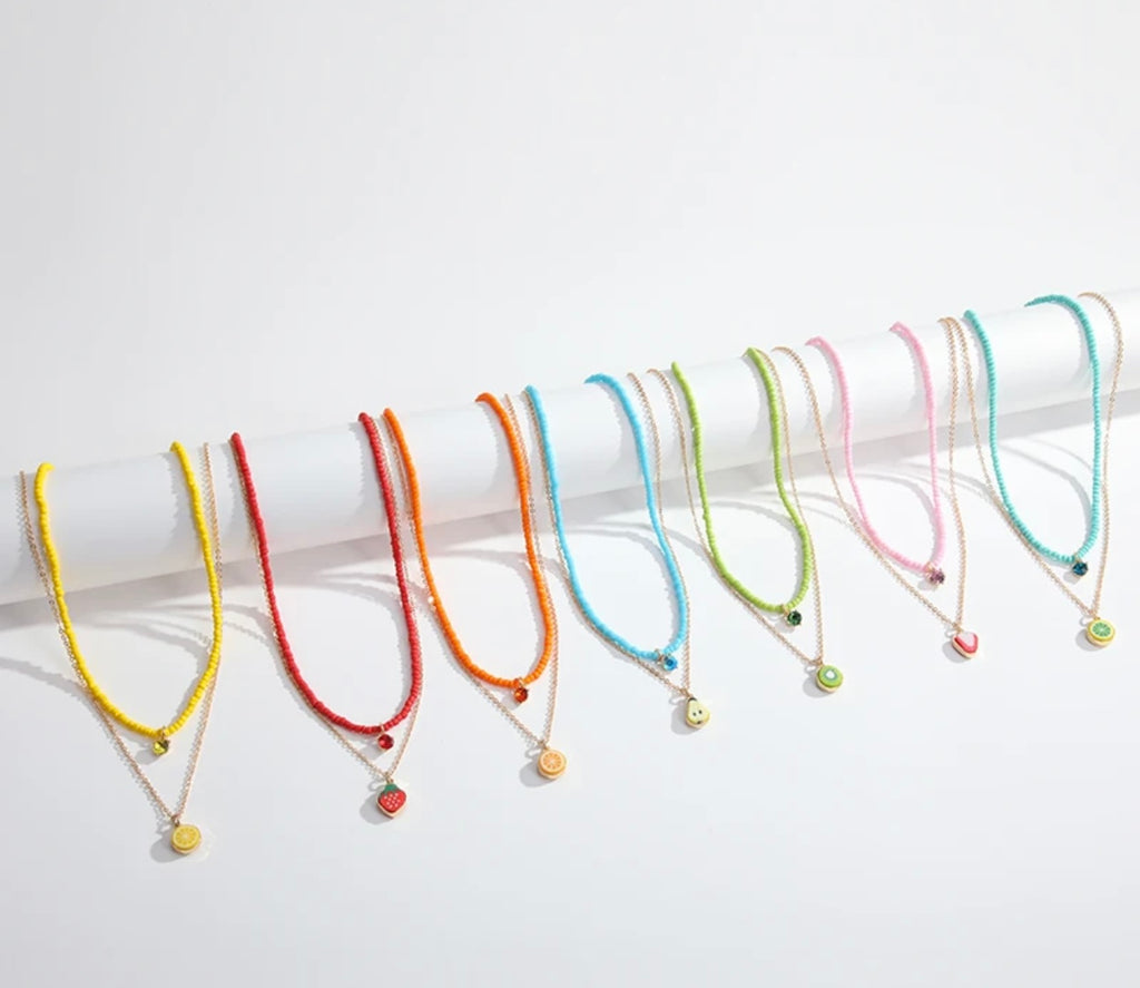 Necklace Color fruit