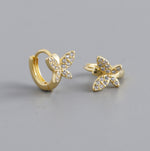 Earring Butterfly shine AB