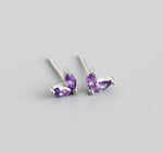 Earring mermade purple