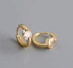 Earring hoop peach