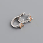 Earring light peach