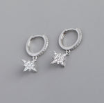 Earring hoop light star