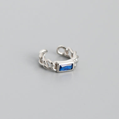 Ear cuff blue