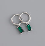 Earring classy green