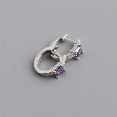 Earring light purple