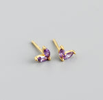 Earring mermade purple