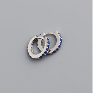 Earring line blue