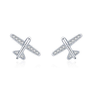 Earring airplane AB