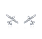 Earring airplane AB