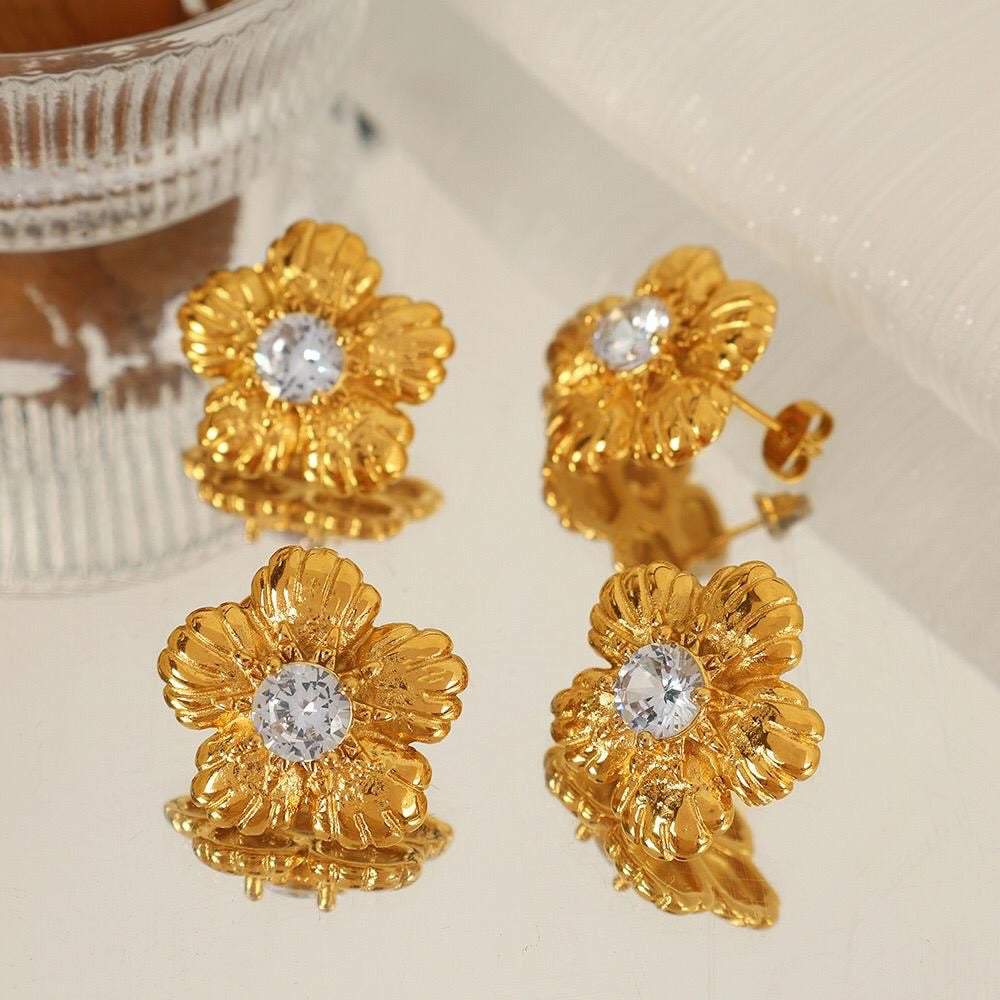 Earrings big narciso