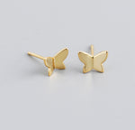 Earring mini butterfly AB