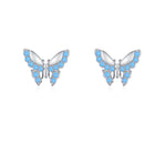 Earring blue AB