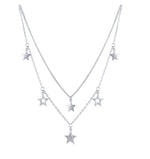 Necklace many star