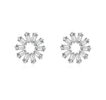 Earring circle zircon