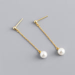 Earring pendant pearl