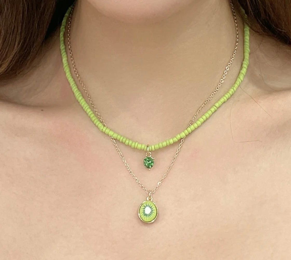 Necklace Color fruit