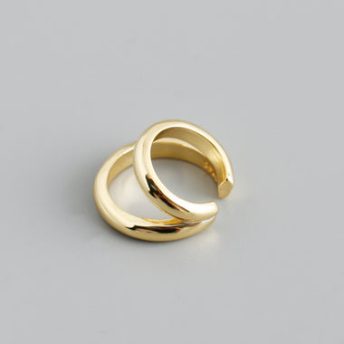 Earcuff double gold