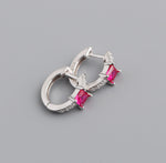 Earring light pink