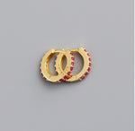 Earring line pink gold