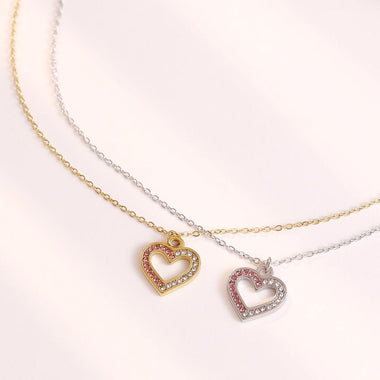 Necklace heart