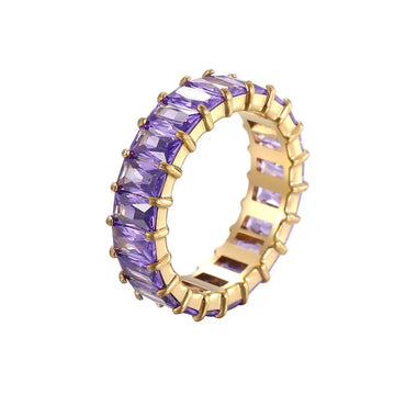 Ring zircon purple