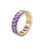 Ring zircon purple